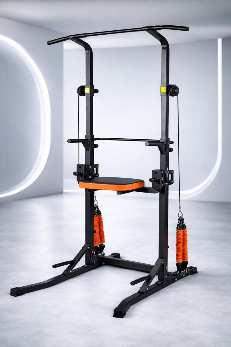 Напольный турник с вспомогательной функцией