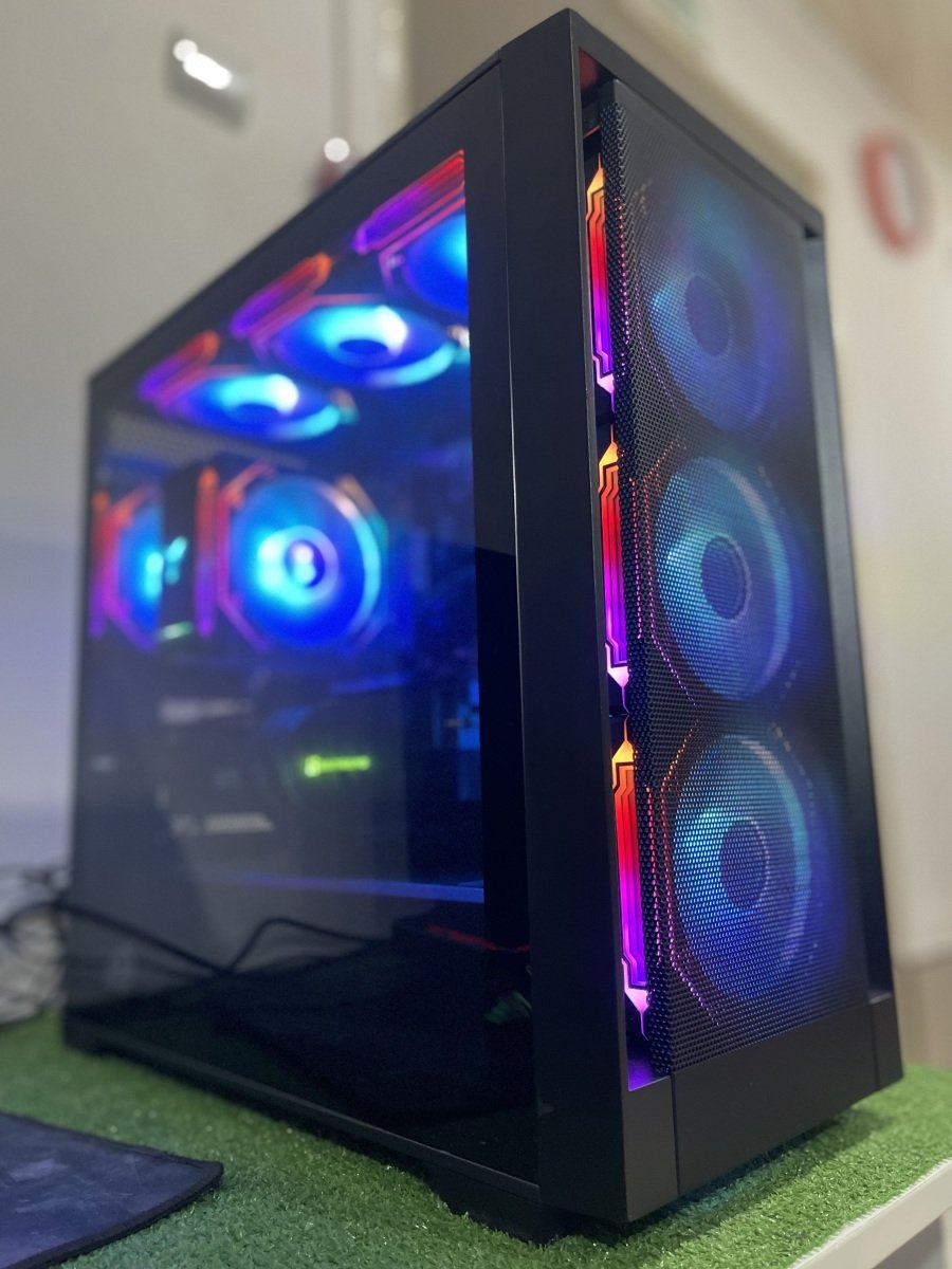 Игровой ПК, Ryzen 5 7400F, NVIDIA GeForce RTX 3080 1 ГБ, RAM 32 ГБ