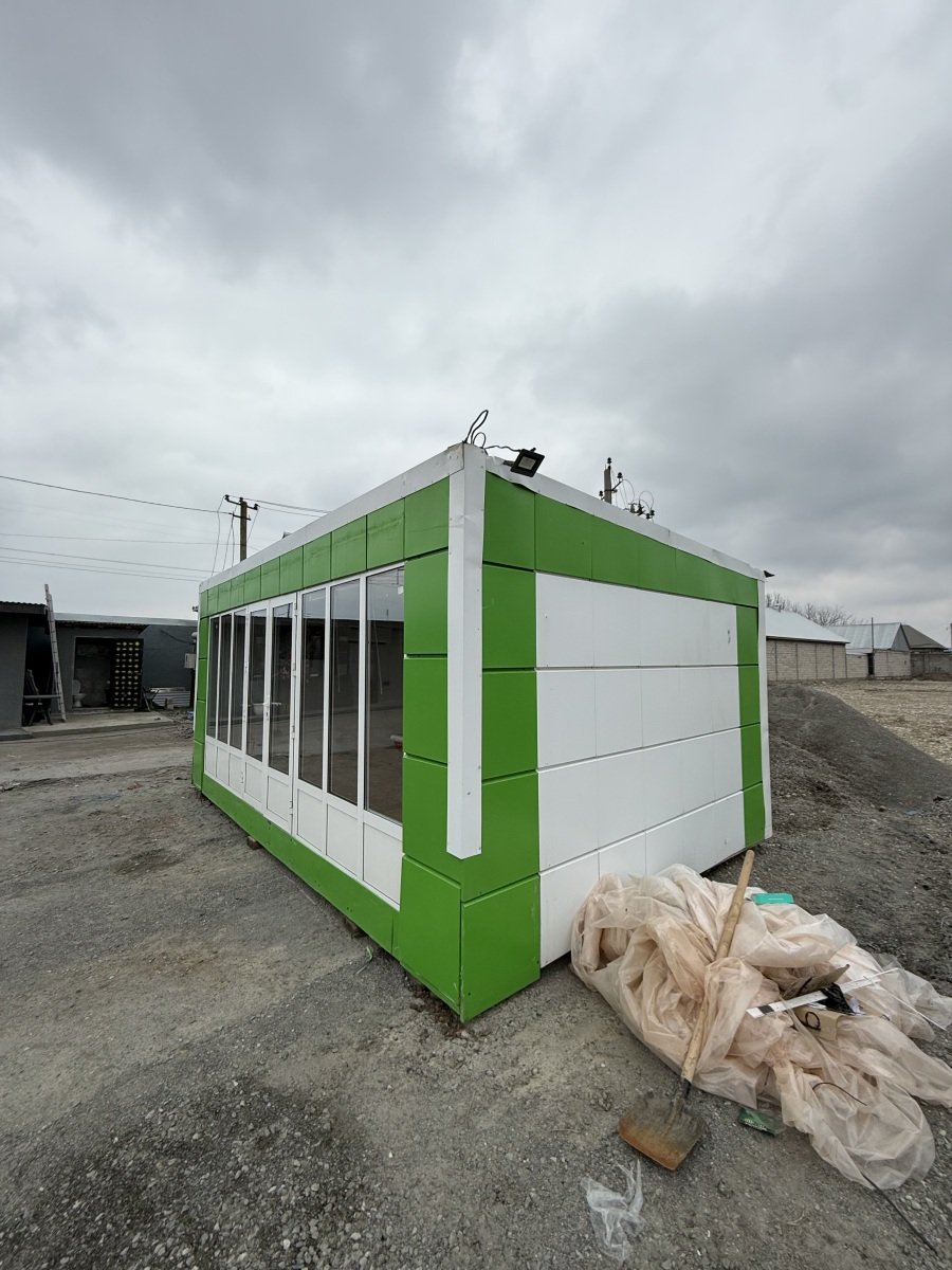 Торговый павильон из сенвич панелей