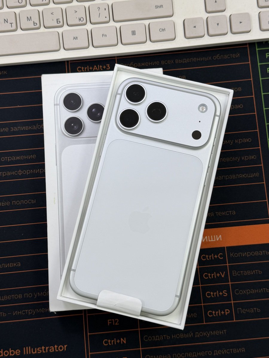 iPhone 17 Pro Max 1Т Silver  🍏б/у