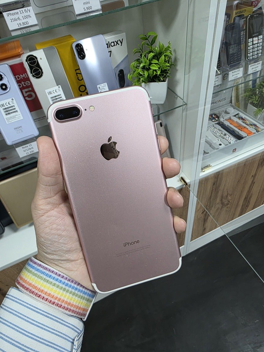 iPhone 7+ 128gb 80% pink
