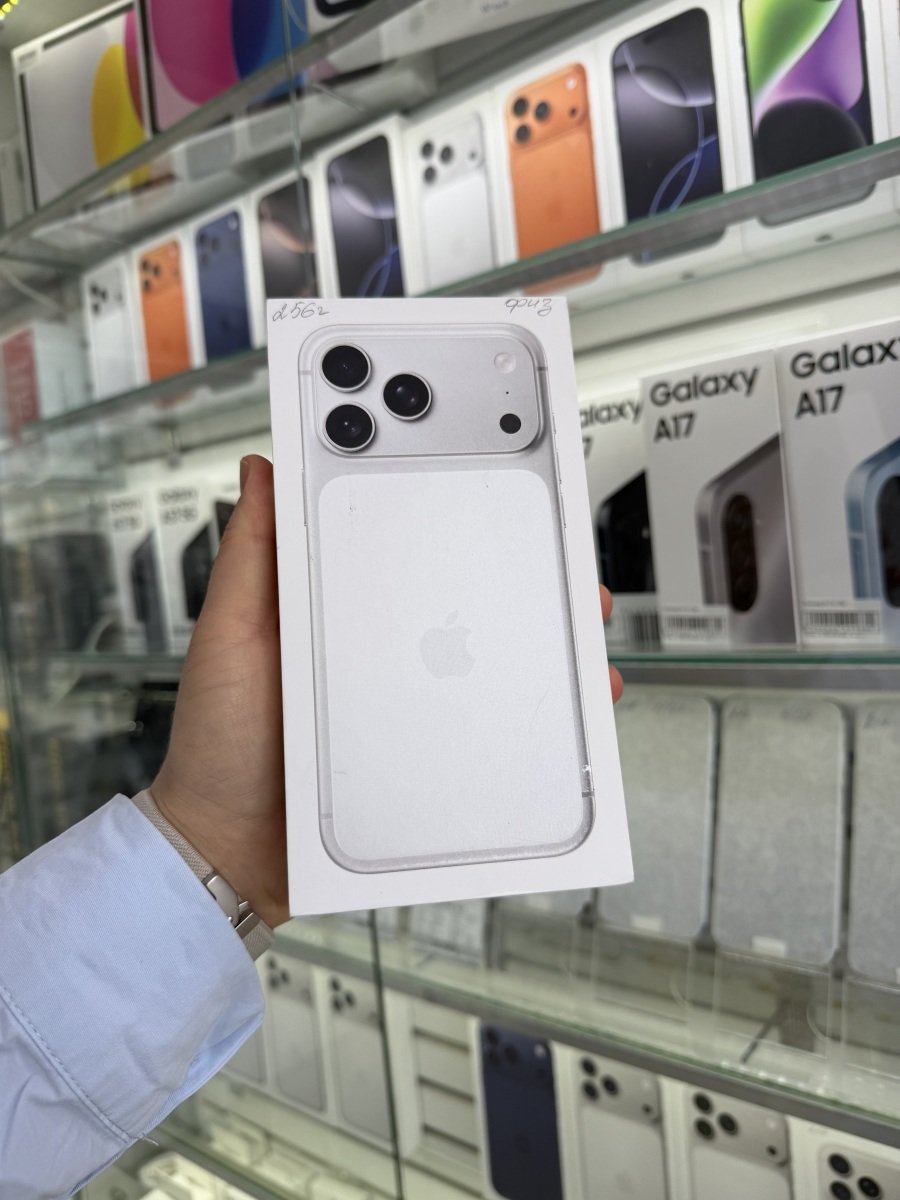 17 PRO MAX 256Gb  Silver 🍏 Новый