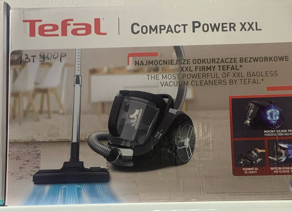 Пылесос COMPACT POWER XXL NAJMOCNIEJSZE ODKURZACZE BEZWORKOWE XXL FIRM