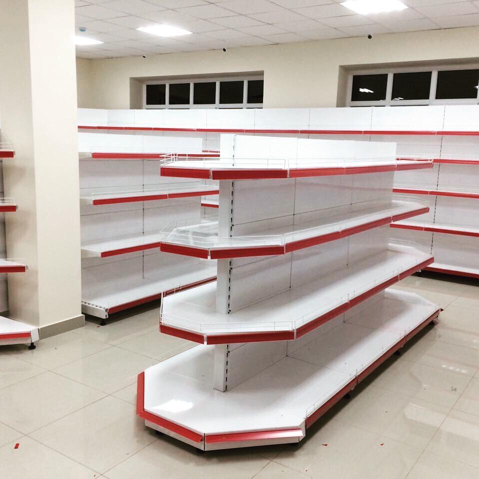 Торговые металлические стеллажи