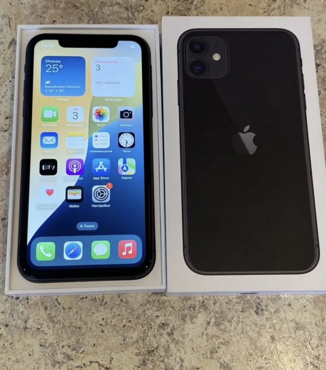 iPhone 11 черный