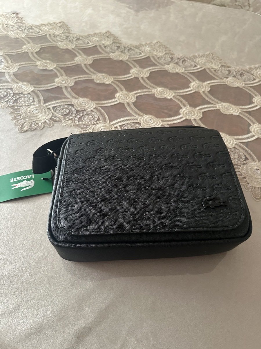 Мужская сумка через плечо Lacoste 🐊